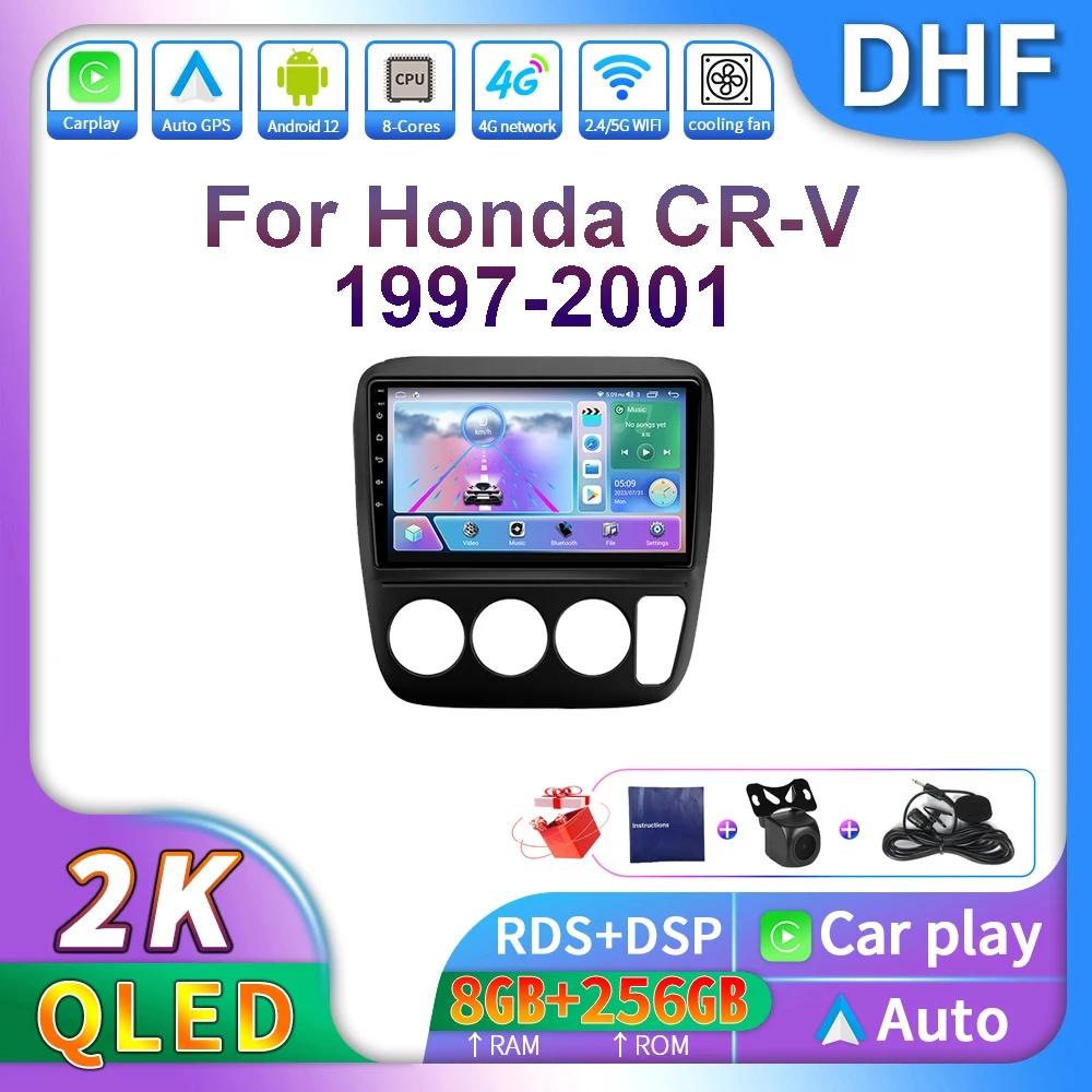 DHF ڵ  ׷, ȵ̵ 13, ȥ CRV CR-V 1995 1996 1997 1998 - 2001 Ƽ̵  ÷̾, GPS ׺̼, 2 Din